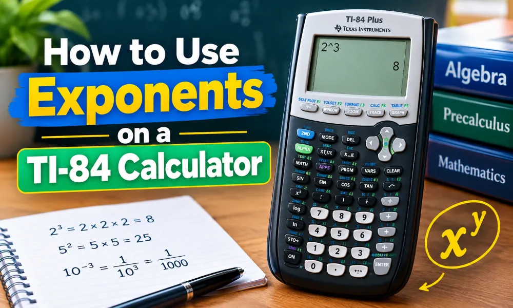 How to Use Exponents on a TI-84 Calculator